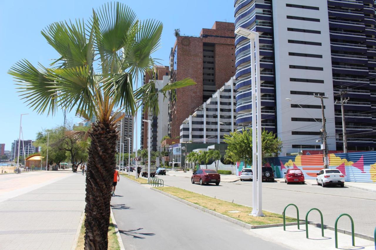포르탈레자 13 Flat Beira Mar Com Energia, Vaga, 3 Camas, Wi-Fi E Ar 아파트 외부 사진