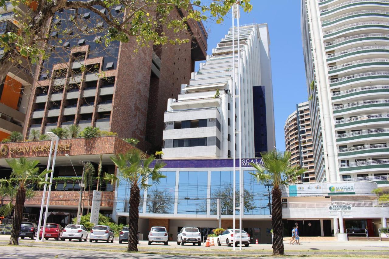 포르탈레자 13 Flat Beira Mar Com Energia, Vaga, 3 Camas, Wi-Fi E Ar 아파트 외부 사진